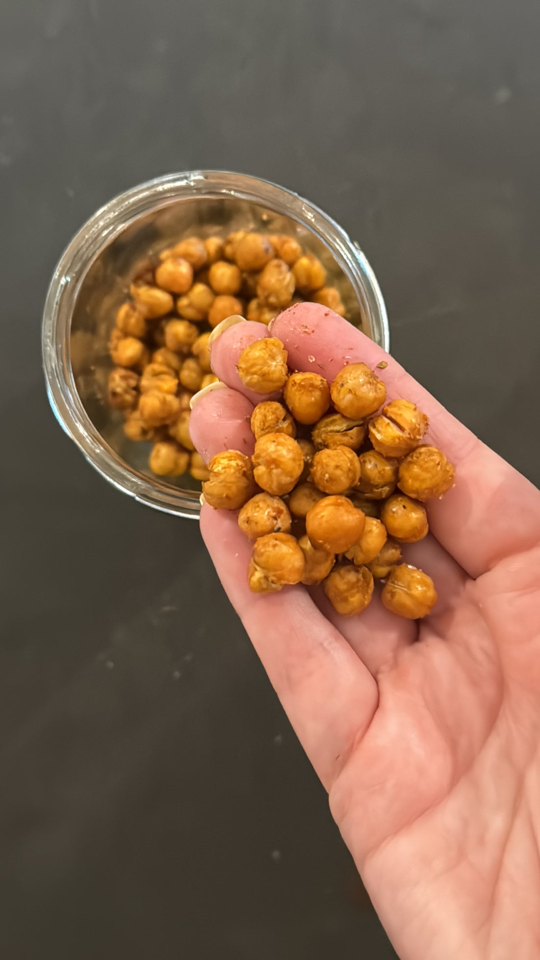 Air Fryer Roasted Chickpeas