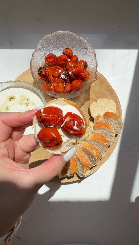 Whipped Feta & Roasted Tomatoes 🍅