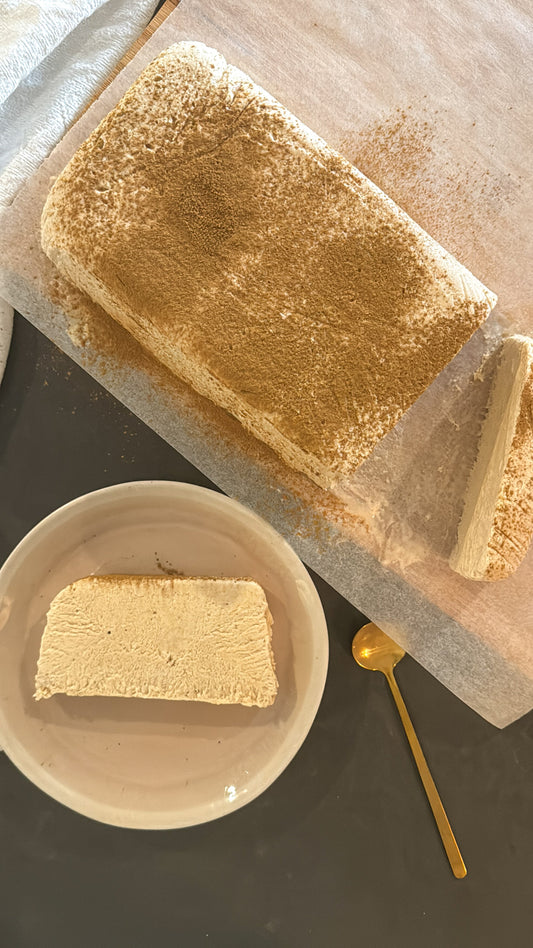 No Churn Cinnamon Semifreddo