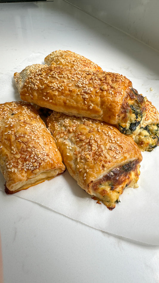 Spinach and Ricotta Rolls