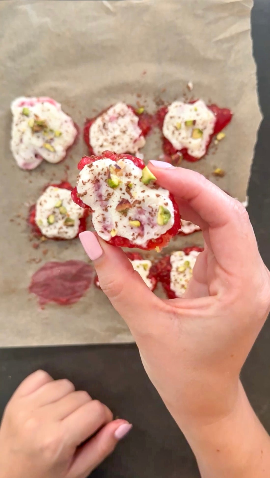 Frozen Raspberry Bites 