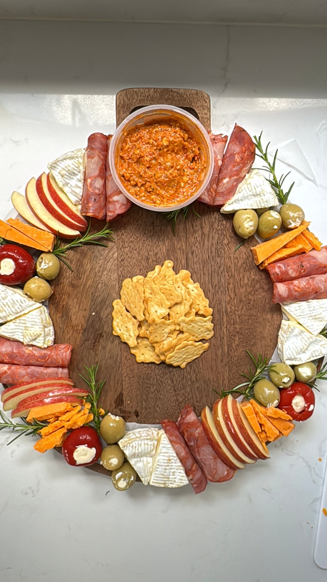 Wreath Cheese Platter