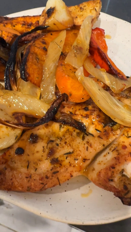 Nando’s Peri Peri Rub Tray Bake
