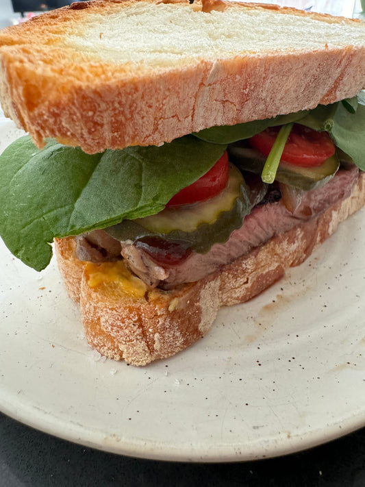 Delicious Homemade Steak Sandwiches