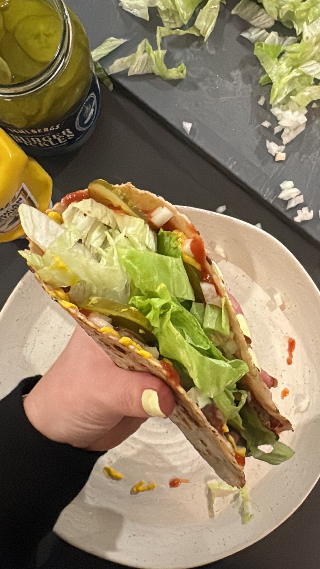 Easy Viral Smash Burger Tacos