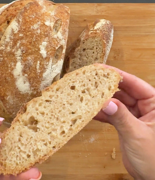 Light Wholemeal Sourdough Bread Recipe (Step by Step Guide) 