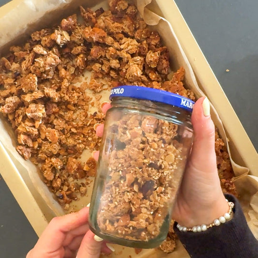 Homemade Granola - Crunchy, Golden & Easy to Make