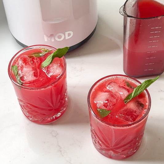 Watermelon & Mint Juice - Fresh, Refreshing Homemade Juice