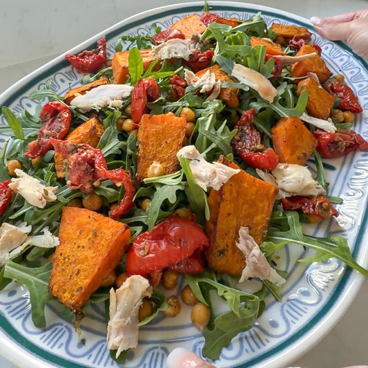 Roasted Pumpkin & Chickpea Salad Recipe
