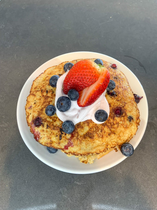 Banana Oat Pancakes